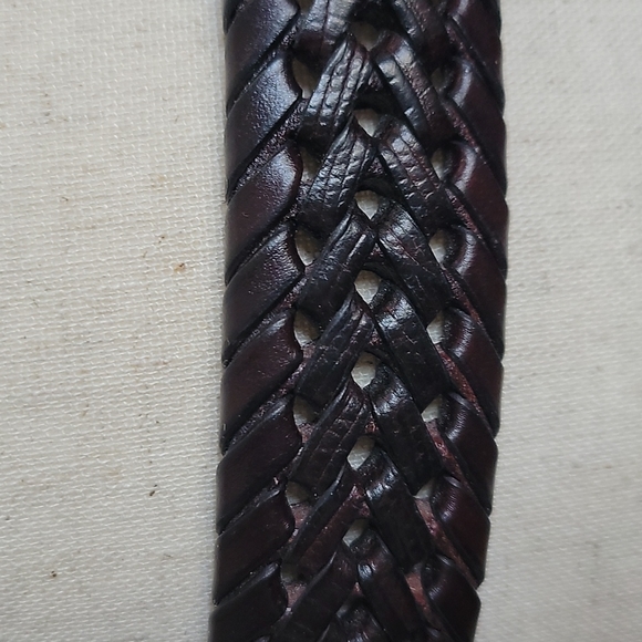 Weaved Leather Belt - Picture 2 of 4